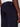 A close-up of a person wearing Projek Raw ISMAËL-NAVY cargo pants, featuring a back pocket, side flap pocket, and a partially visible white shirt at the waist.
