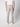 A person in PROJEK RAW Mens Bungee Relaxed Cargo Pant (light gray), a white short-sleeve shirt, and white sneakers stands facing away from the camera against a plain background.