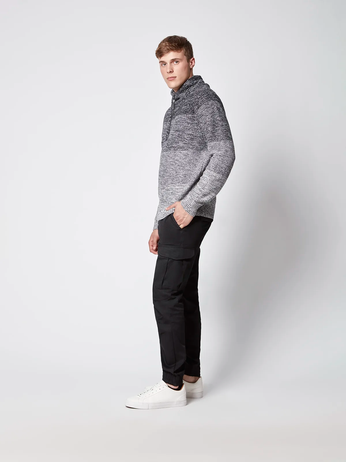 JOGGING CARGO EN TOILE POUR HOMME