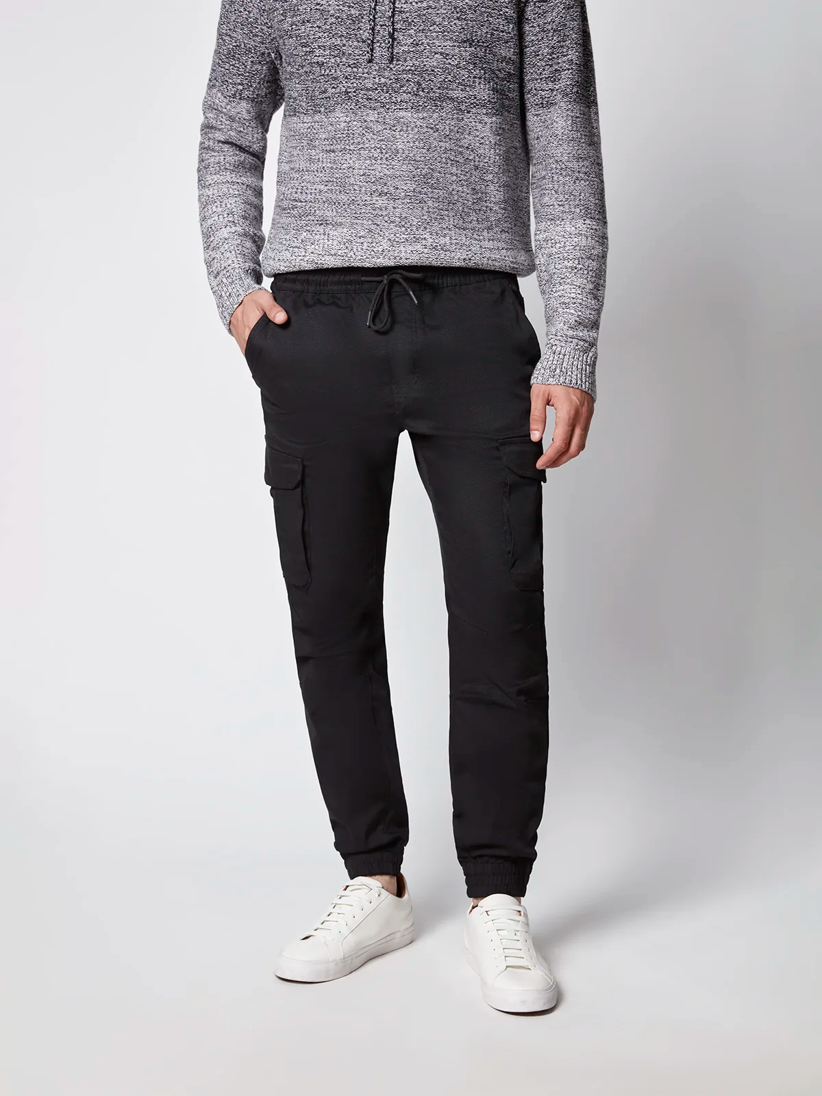 JOGGING CARGO EN TOILE POUR HOMME