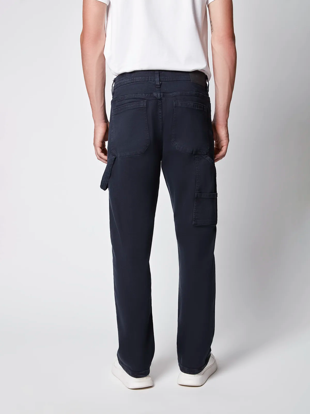 Men's Colored Denim Carpenter Pants