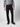 A man wearing PROJEK RAW Mens 5-Pocket Straight Fit Jeans, a gray plaid shirt, and black sneakers stands against a plain light background. The image is cropped at the shoulders, highlighting the outfit from neck to feet.