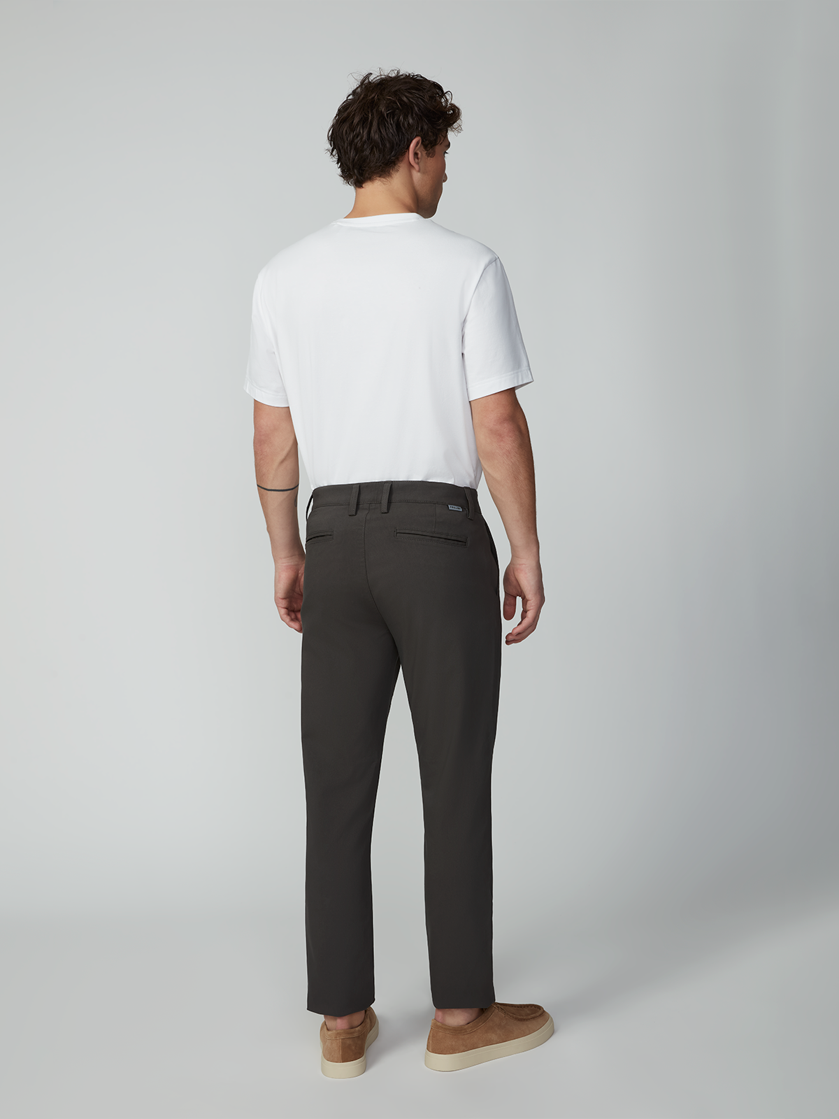 Pantalon chino décontracté Solid Bungee pour homme