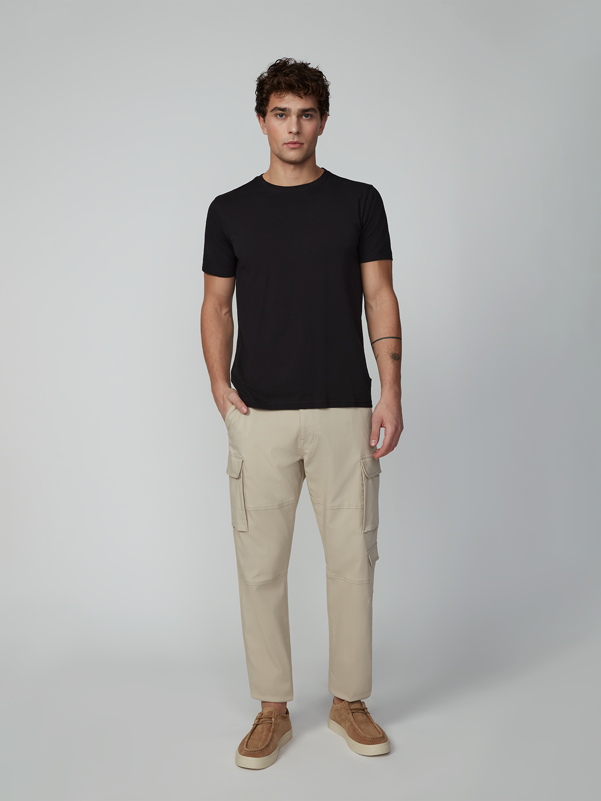 Pantalon cargo ample Bungee pour homme