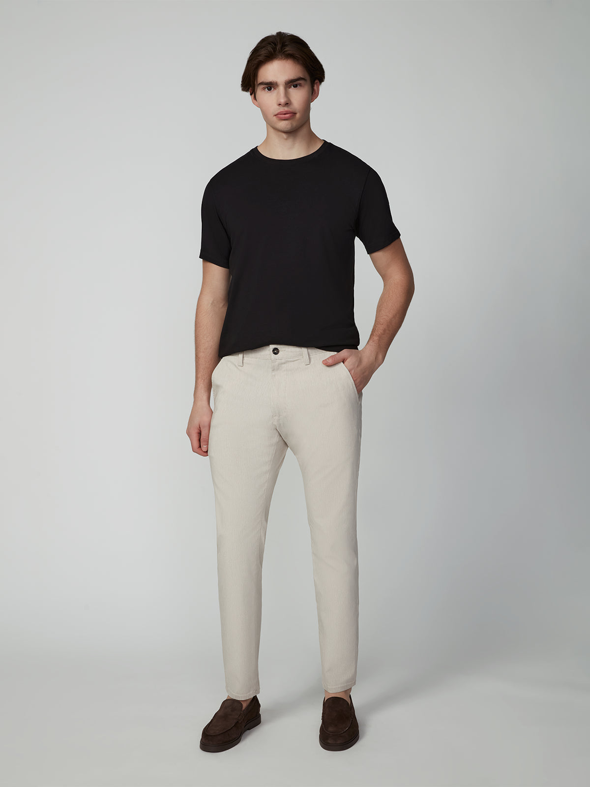 Pantalon chino texturé Bungee Mélange pour homme