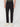 A person wears PROJEK RAW MENS SOLID BUNGEE CARGO PANT streetwear in black, paired with white sneakers. The pants feature cargo and side pockets plus a secure button closure, all against a plain white background.