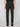 A person stands with their back to the camera, wearing black shoes, a black shirt, and PROJEK RAW MENS SOLID BUNGEE RELAXED CARGO PANT, set against a plain light background.