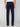 A man wearing PROJEK RAW MENS BARU STRAIGHT FIT COLORED DENIM JEAN in dark blue and black shoes stands with his back to the camera, showing two back pockets and a brown waistband patch against a plain light background.
