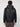 A man is seen from behind wearing the PROJEK RAW MENS MOTO JACKET WITH REMOVABLE HOODED DICKIE and dark pants, standing against a plain light background.