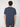 A person with short brown hair stands with their back to the camera, wearing a PROJEK RAW MENS SHORT SLEEVE CREW NECK GRID JERSEY OVERSIZE TSHIRT in dark blue and dark pants against a plain light background.