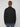 A man with short, light brown hair wears the PROJEK RAW MENS FULL ZIPPED KNIT SWEATER BONDED POLAR FLEECE in dark color and blue jeans, shown from the back against a plain light background.