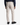 A person is shown from the back, standing against a plain white background, wearing the PROJEK RAW SOLID BUNGEE CARGO PANT for men in light beige with utility pockets, paired with a dark blue shirt and black sneakers.