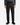 A person wearing the PROJEK RAW SOLID BUNGEE LOOSE FIT CARGO PANT for men with utility pockets, paired with a black belt, black boots, and a gray sweater, standing against a plain white background.
