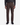 A person wearing a dark gray sweater, PROJEK RAW CAVALRY TWILL BUNGEE 5-POCKET PANTS in brown, and black sneakers stands facing forward against a plain white background.