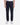 A person wearing PROJEK RAW’s CAVALRY TWILL BUNGEE RELAXED FIT CHINO PANTS in navy, paired with a white shirt tucked in and white sneakers, stands against a plain white background—an ideal ensemble for contemporary office wear.