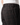 A close-up of a person wearing the PROJEK RAW PLAID BUNGEE RELAXED FIT CHINO PANTS, featuring dark plaid fabric with a back pocket topped by a small black label. The modernly tailored pants are paired with a white ribbed shirt tucked in, highlighting their relaxed fit and stylish details.