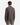 A person wearing the PROJEK RAW MEN’S 24/7 BUTTON-UP MODERN FIT KNIT SHIRT in dark brown and olive cargo pants stands facing away, showcasing the back of this travel-friendly outfit against a plain white background.