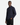A person stands against a plain white background wearing the PROJEK RAW TEXTURED KNIT CLASSIC FIT SHIRT in navy with chest pockets and black pants, looking confidently at the camera with one hand in their pocket.