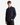 A person wearing the PROJEK RAW KNIT FLANNEL SHIRT—a dark blue, classic-cut button-up with chest pockets—and black jeans stands facing forward, one hand in their pocket, against a plain white background.