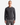 A man wearing the PROJEK RAW SHAKER RIB CREWNECK SWEATER in gray and matching gray pants stands facing forward against a plain, light background.