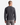 A person with short hair is facing away, wearing the PROJEK RAW SHAKER RIB CREWNECK SWEATER in gray and matching gray pants, standing against a plain white background.