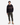 A person stands facing forward against a plain white background, wearing the PROJEK RAW BONDED CHENILLE ZIP-UP HOODIE in a dark tone with brown stripes for a plush feel, paired with olive cargo pants and tan lace-up boots.