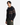 A man wearing the PROJEK RAW BONDED CHENILLE ZIP-UP HOODIE, featuring brown stripes, is styled with a black shirt and green cargo pants as he stands facing slightly left against a plain white background, highlighting the hoodie’s plush texture.
