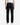 A person wearing a white tank top, black jeans, and white sneakers is standing facing away, showcasing the back view of the PROJEK RAW BARU CLASSIC TWILL PEACHED DENIM against a plain white background.