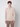 A young man stands against a plain background wearing the PROJEK RAW Mens Half-zip Cashmere Touch Sweater in beige with brown pants, facing forward with a neutral expression and arms relaxed at his sides.